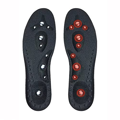 FSCLJ Magnetiska skosulor för kvinnor och män, massagesulor, för fötternas hälsa, magnetisk terapi, för akupressurskor, stövlar, kuddar