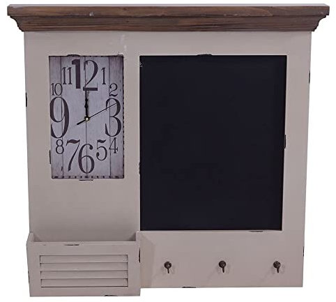 Vintage Line Memotafel - Wand Organiser Garderobe im Landhaus Stil (Memoboard Kolding)