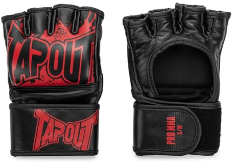 Tapout MMA Pro Fight Handschuhe aus Leder (1 Paar) PRO MMA