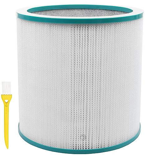 PRIMEBAG - Filter kompatibel mit Dyson Pure Cool TP00 TP01 TP02 TP03 AM11 BP01 Cool Me Luftreiniger Ersatzfilter mit Glasfaser Aktivkohle