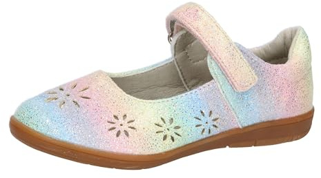 Lico Mädchen Elf Magic V Ballerinas, Rosa Blau Gelb, 33 EU
