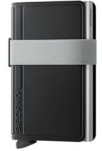 Secrid Bandwallet Black-White Einheitsgröße Unisex Erwachsene, schwarz-weiß, Talla única, Modern