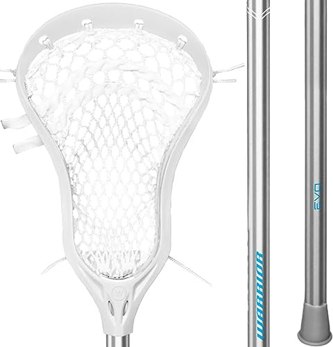 Warrior Evo Attack Complete Lacrosse Stick (Silver)