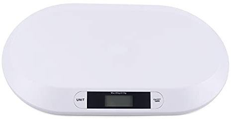 Babywaage digital Stillwaage Testsieger,20kg Hochpräzise Baby Waage, Digital Infant Pet Vet Scale Waage, Home Präzise Haustierwaage Smart Baby Hunde Katzen Waagen Schalen Rosa