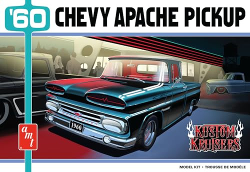 AMT - 1/25 1960 Chevy Apache Pickup Street Machine - Plastik-Modellbau - Maßstab: 1:25