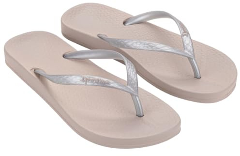 Ipanema dam anatomica TAN FEM flipflop, beige/ljussilver, 39 EU, Beige ljus silver, 39 EU