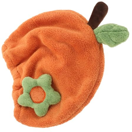 FRCOLOR Cartoon Haartrocknerhaube aus Dickem Korallenfleece mit Wasseraufnahme Niedliches Design für Kinder für Badzeiten und Schnelle Haartrocknung