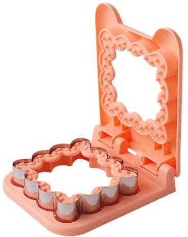 Taglierina per sandwich e sigillante, taglierina per sandwich, formine per biscotti, stampini per pane, taglierina creativa per sandwich, per realizzare panini senza sforzo, preparazione alimentare