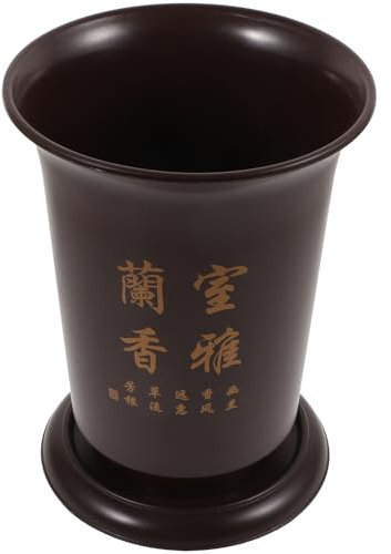 SUPVOX Maceta De para Orquídeas Maceta para Flores De Jardín con Platillo para Plantas De Interior para Decoración De Exteriores y Suculentas