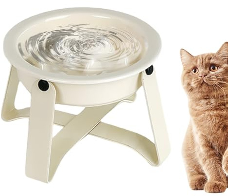Yulokdwi Hund Slow Feeder Napf - Keramik Metall Anti-Verschlucken Hundenapf,Futternapf Mit Eisenständer Für Zuhause Unterwegs Draußen - Küche Täglicher Haushalt Indoor Apartment Outdoor Reise Essen