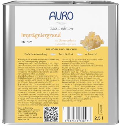 AURO Imprägniergrund - Nr. 121 - 2,5 Liter