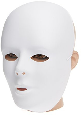 Herrenmaske weiß, unbemalt
