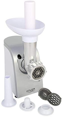 Adler Fleischwolf mit 350W Leistung AD 4808, grau
