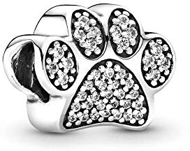 Pandora Charm - Pfote, 791714CZ
