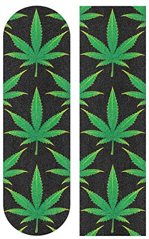 Mnsruu Skateboard Grip Tape Cannabis Griptape Schleifpapier für Roller Rollerboard, 22,9 x 83,1 cm