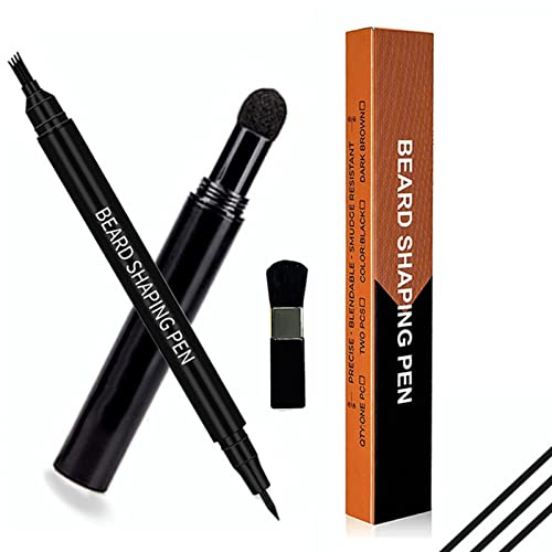 Povanjer Bartfüller für Herren,Pencil Filler Kit für Bart- und Gesichtshaare | Men Beard Filler Kit Verbessert die Gesichtshaar- und Bartfarbe