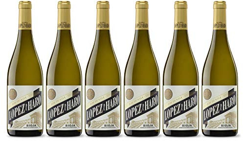 Hacienda López de Haro -Vino Blanco D.O Rioja - 6 botellas de 75 cl.
