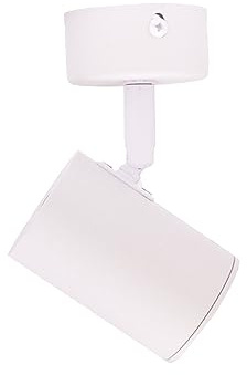 OneUan - Lampara Techo y Pared Orientable con Bombillas GU10,Focos Superficie Ajustables,aluminio y hierro,Genial para decora casa,salon,ofcina,tienda..etc(1uds,BLANCA,Luz fría 6000k)