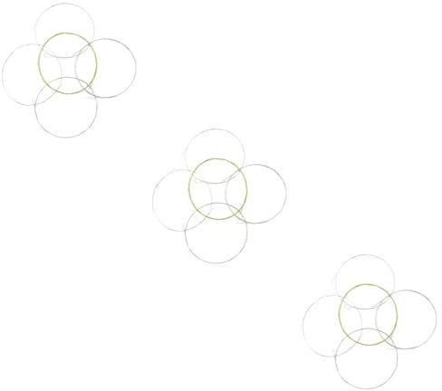 ibasenice 15 Stück Banjo Saiten Banjo Ersatzzubehör Reparatur Banjo Instrumentenzubehör Banjo Zubehör Saiteninstrument Banjo Teile