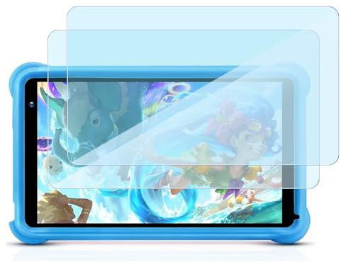 KARYLAX 2 Pièces Protection d'écran Anti-Lumière Bleue, filtre contre la fatigue visuelle, Film Protecteur des yeux anti-UV Compatible pour Tablette Enfant qunyiCO Y7 7 pouces