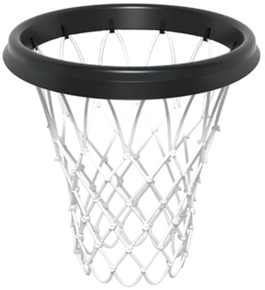 Net Replacement Basketball PU Basketball Net Frame Portable Outdoor Basketball Net Heavy Duty Basketball Net Hoop