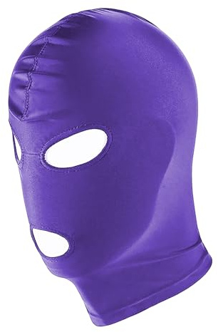 FakeFace BDSM Maske Fetisch Gesichtsmaske Augenmaske Bondage Erotische Sex Maske SM Elastikmasken Sex Stretchstoff Bondage Sklaven Sexspielzeug Maske für Paare Frauen Männer