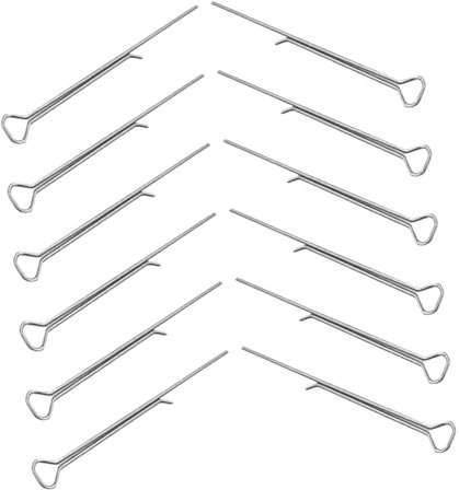 Hemobllo 12pezzi Stoppini per Carbonio Strumento Centramento Clip Stabilizzatrice per Accessorio per