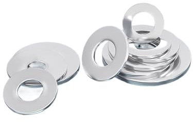 Rondelle piatte M2-M36, rondella in acciaio inossidabile 304, rondelle metalliche di riparazione di grandi dimensioni, for un fissaggio affidabile(M20*34 * 3[5pcs])
