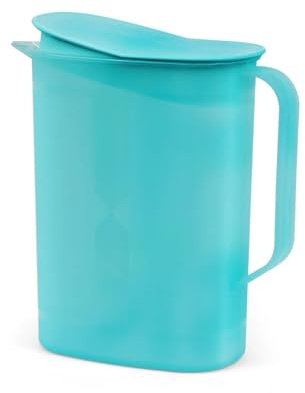 Junge Welle Kanne 1,65 Liter Bienchen Quelle Saftkanne Swingtime Milchkanne Krug Pitcher BPA-frei (türkis)