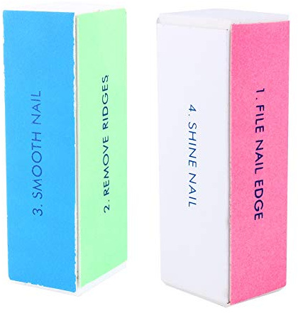 Depisuta Bloc de Polissage des Ongles, Lime de Ponçage, Outil de Manucure pour Ongles Lisses et Brillants, 1 à 10 Pièces