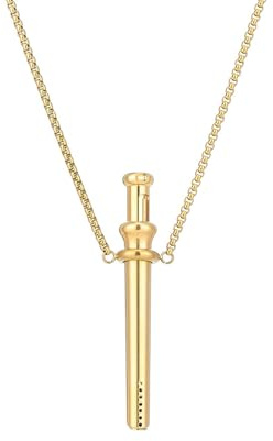 Scoop Necklace, Stainless Steel Mini Spoon Pendant | Functional Jewelry for Perfume Salt Sugar Spices Supplements, Aesthetic Lightweight for Daily and Travel Use