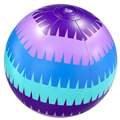 NevPuose Pallone Da Spiaggia Gonfiabile Colorato, Palla Da Biliardo Grande Coriandoli Con Paillettes Scintillanti, Pallone Da Spiaggia Gonfiabile Durevole Per Vacanze Al Mare, All'aria Aperta