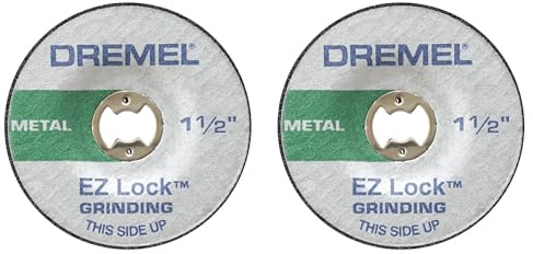 Dremel EZ541GR EZ Lock Schleifscheibe, Metall, Grün