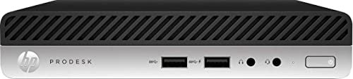 HP ProDesk 400 G5 Mini Micro MFF Tiny desktop Core i5 9500T 8GB RAM 1TB SSD TPM 2.0 UHD Graphics 630 Win 10 Pro ( Windows 11 Compatible PC ) - (Renewed)