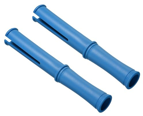 PATIKIL 10 Schrumpffolien Handgriff 2Stk Stretchfolie Abspender Dehnfolie Spender Klein Hand Dispenser Saver für 1.5 Kern Möbel Umhüllung Umzug Verpackung Lagerräume Blau
