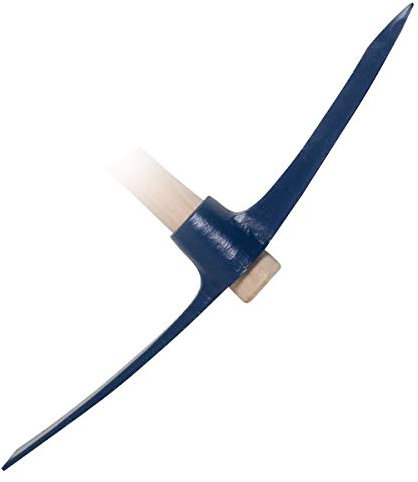 Outils perrin Pioche Terrassier Oeil Rond sans Manche, 2 kg