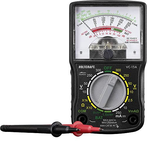 Multimètre VOLTCRAFT VC-13A analogique CAT III 300 V