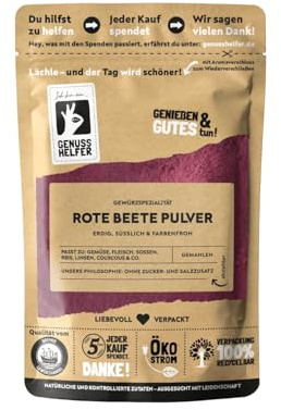 Bremer Gewürzhandel Rote Beete Pulver, gemahlen, natürliche Lebensmittelfarbe, 100g