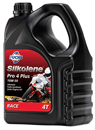 Silkolene Motorrad-Öl PRO-4 Plus 10W-50 4L Flasche