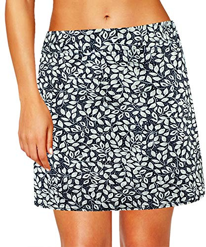 Jhsnjnr Women's Athletic Tennis Skirt Lightweight Summer Active Workout Skirts with Shorts Pockets Golf Skort