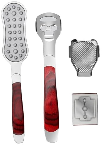 Beaupretty Strumenti Per Pedicure Piallatrici Per Pulizia Dei Piedi Rimuovi-calli in Acciaio Inox Kit Per Cura Dei Piedi