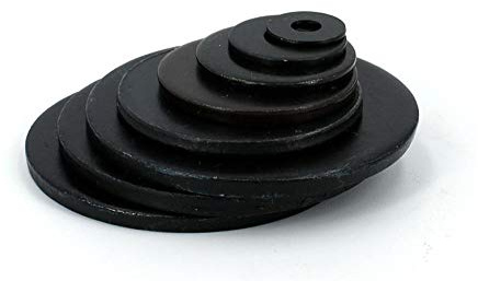 Junta plana de tornillo grueso ennegrecido grado 8, arandela antideslizante de alta resistencia, endurecida, M34568-M24-M10 * 20 tabletas