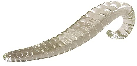 GLASSVIBRATIONS - Godemichet en verre - Langue du diable Crystal Clear
