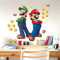 RoomMates Sticker Géant Super Mario Bros. et Luigi repositionnable