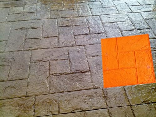 Molde para hormigón impreso imitacion Losa Griega 61x61 cm - Moldes Hormigon Impreso Losa (SEMIRÍGIDO)