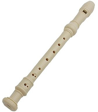 blockflöte 8-Loch-Sopranblockflöte, Diskantflöte, Schulblockflöte Mit Koffer, Kunststoff, Sopranklarinette, Beige