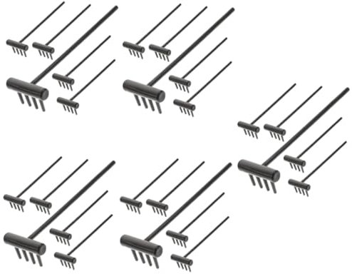 LALAFINA 30pcs Zen Mini Rakes Miniature Rakes for Tabletop Decoration for Relaxation for Zen Gardens Meditation Spaces
