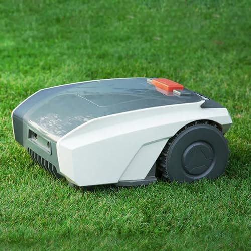 Dfdieratve Tosaerba Robotizzati Controllo App, Tosaerba Intelligente Automatico, Tecnologia di Taglio Intelligente Ultra Silenziosa, per Cortili di Piccole e Medie Dimensioni