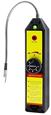 HHOZsafety Halogen Leak Detector Gas Detector Freon Gas Analyzer CFC HFC Halogen Gas Refrigerant Leak Detector
