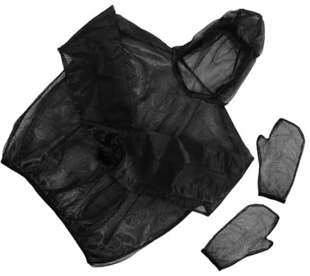 TOVINANNA Atmungsaktives Outdoor- -meshkleidungsset Mit Leichtgewicht-handschuhen Wasserabweisend Und Schnell Trocknend Für Angeln Wandern Und Parkaktivitäten
